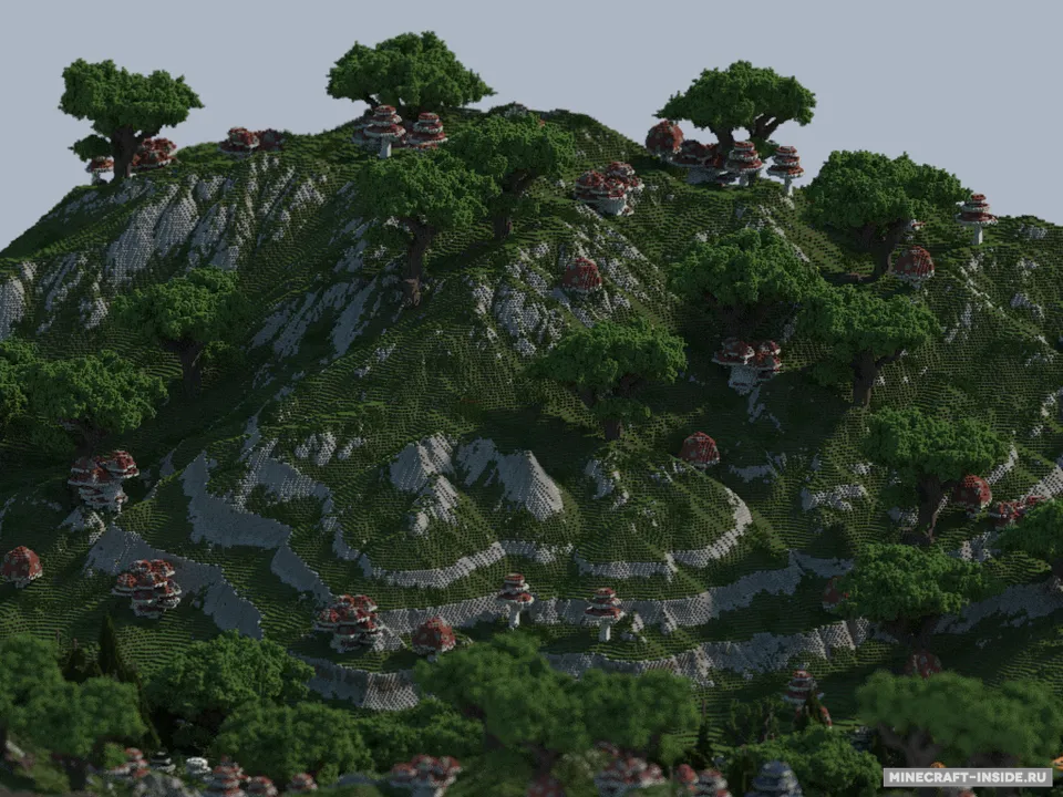 Muschroom valley — Minecraft xarita, rasm 5