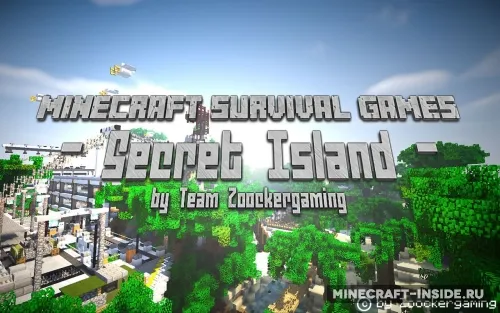 Secret Island — Minecraft xarita, rasm 1