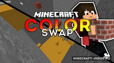 Color Swap Parkour — Minecraft xarita, rasm 1