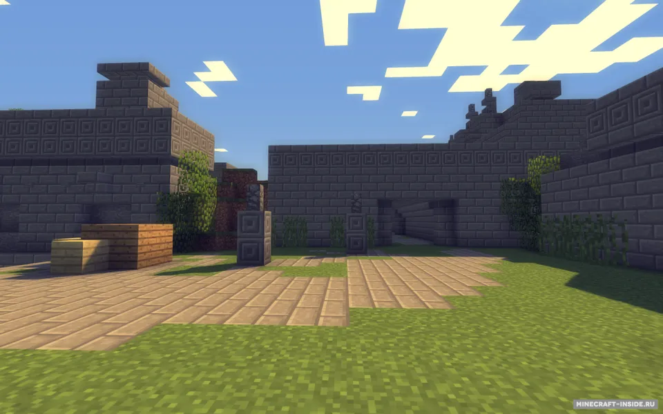 Counter-Strike: de_aztec — Minecraft xarita, rasm 2