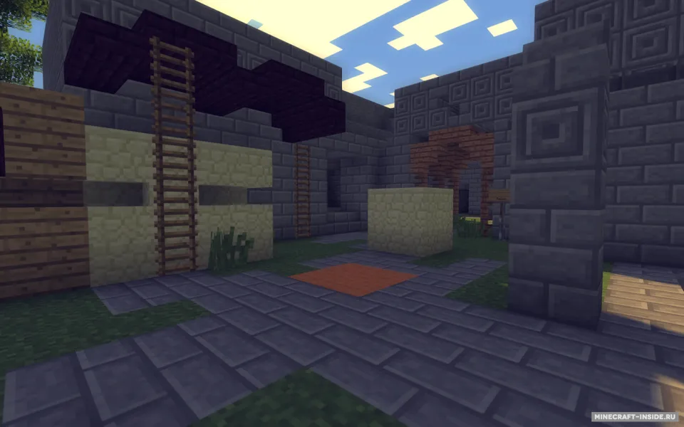 Counter-Strike: de_aztec — Minecraft xarita, rasm 3