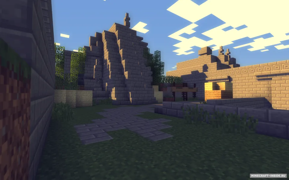 Counter-Strike: de_aztec — Minecraft xarita, rasm 4