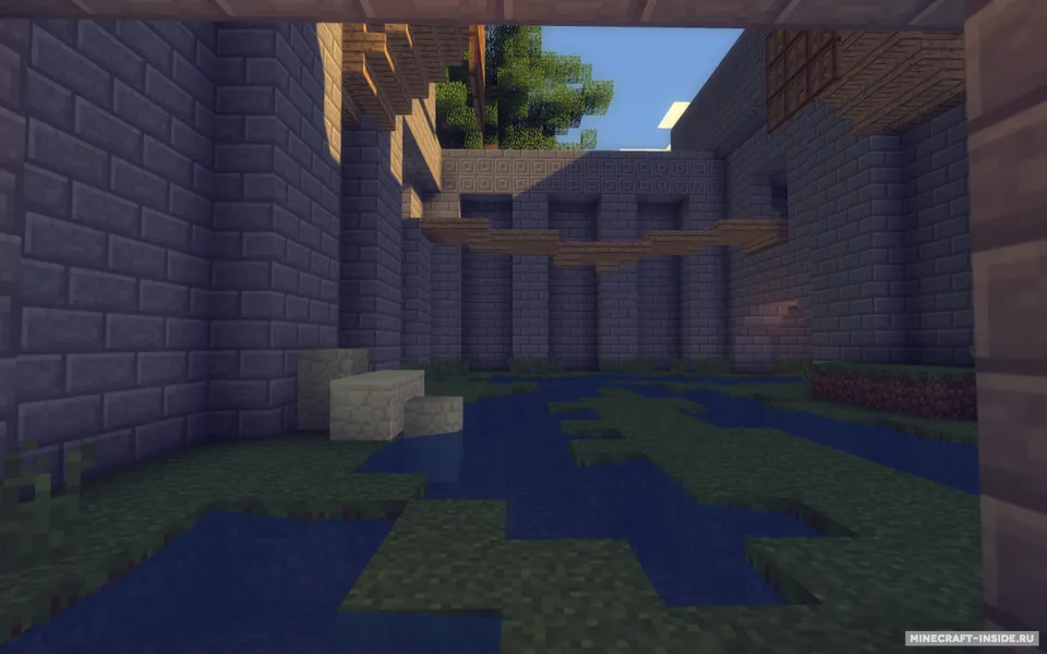 Counter-Strike: de_aztec — Minecraft xarita, rasm 5