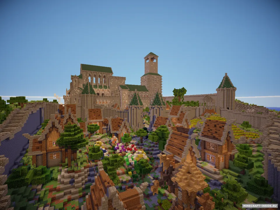 City of Bastion — Minecraft xarita, rasm 2