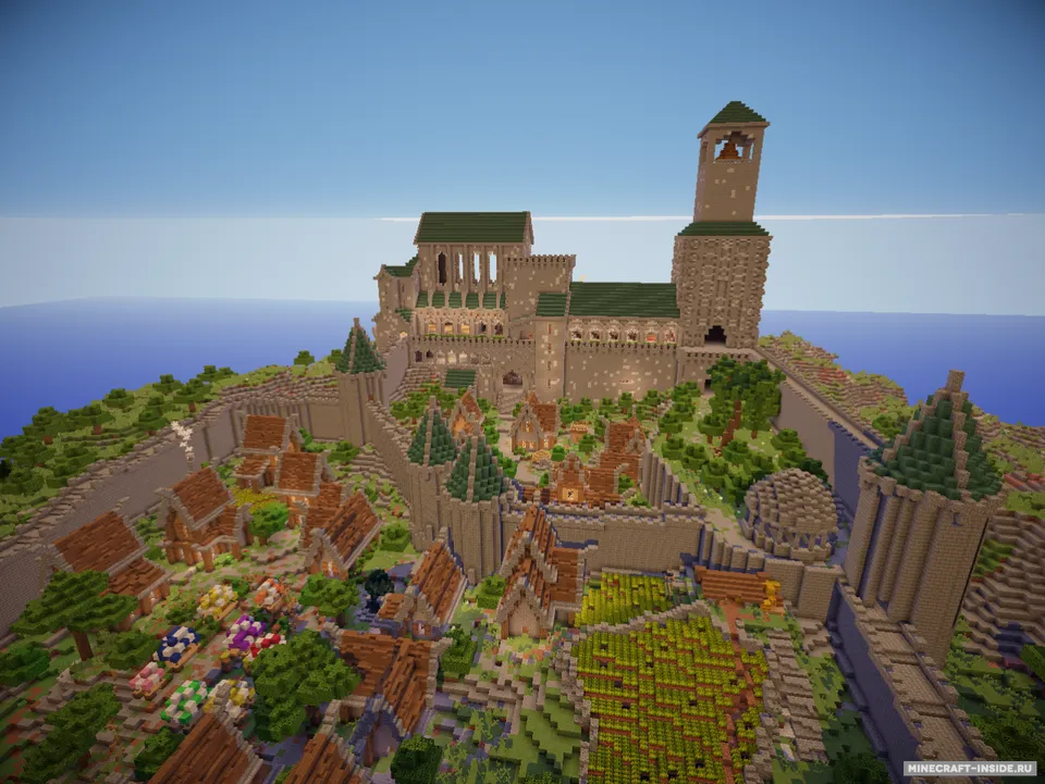City of Bastion — Minecraft xarita, rasm 3