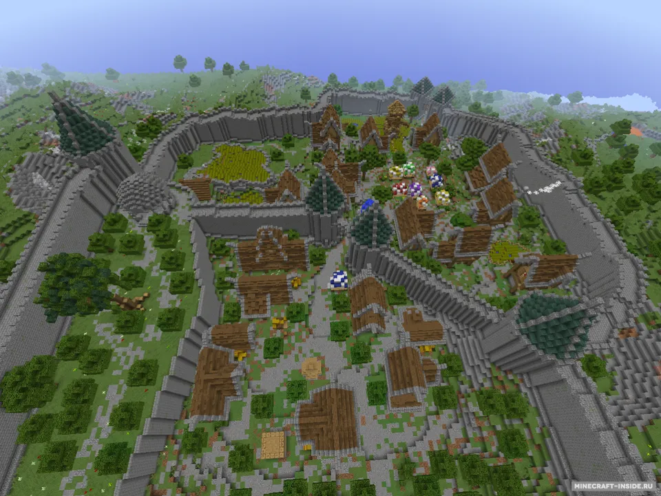 City of Bastion — Minecraft xarita, rasm 6