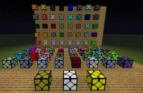 Tinted Lamps — Minecraft mod, rasm 1