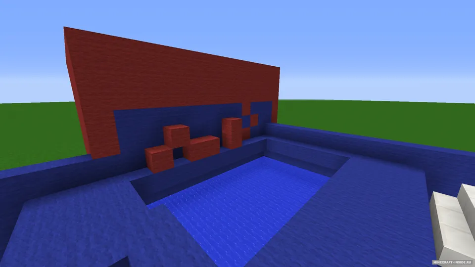The Wipeout Obstacle Course — Minecraft xarita, rasm 2