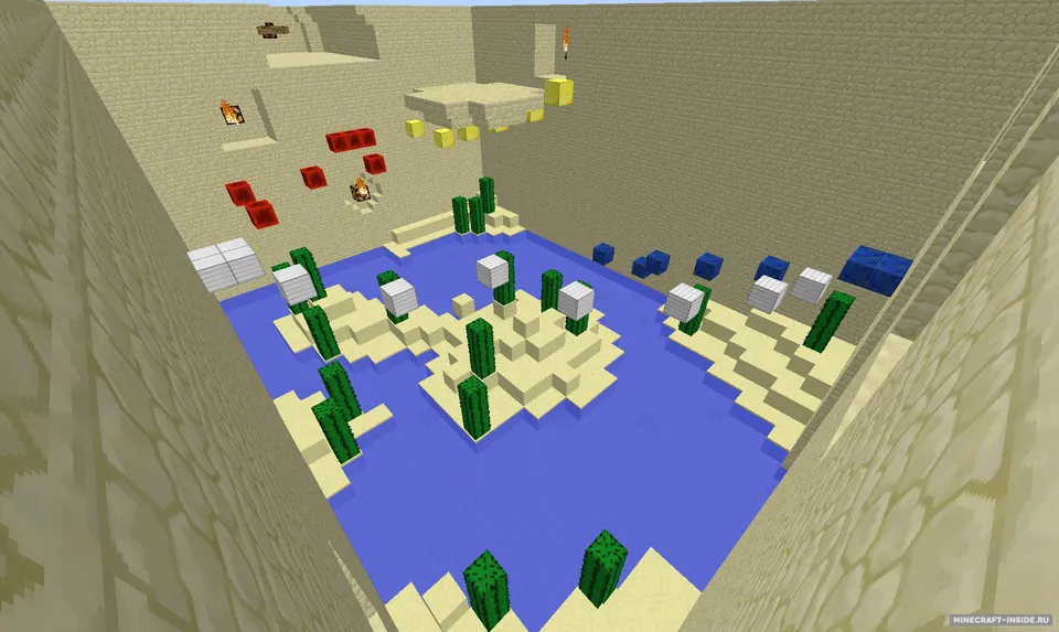 Bow Parkour 2 — Minecraft xarita, rasm 3