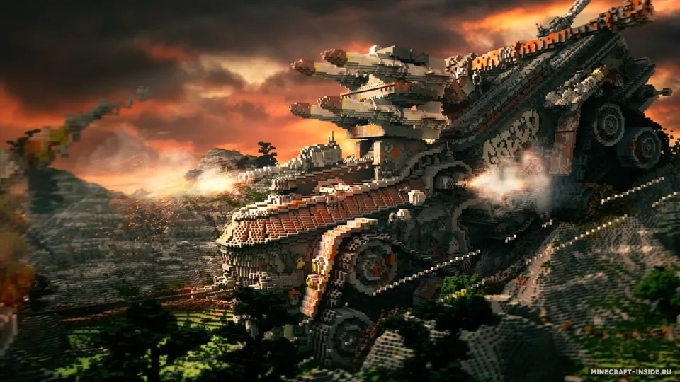 Defenseless - The Barbarians Are Coming! — Minecraft xarita, rasm 4