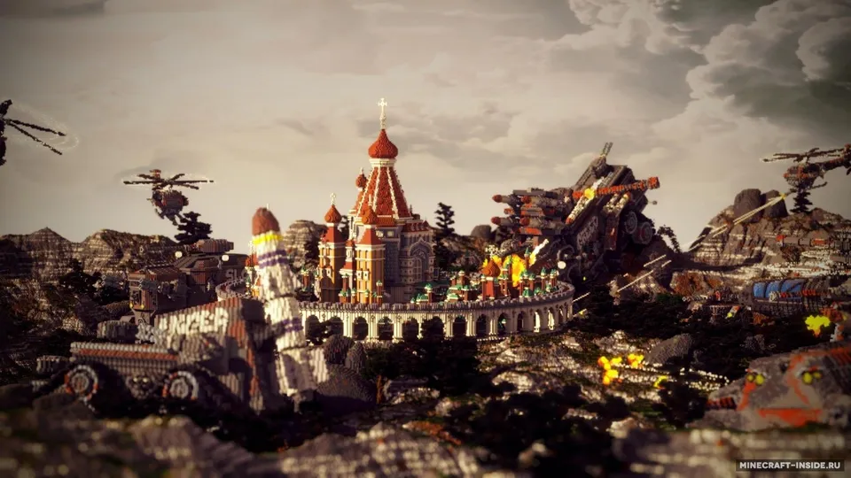 Defenseless - The Barbarians Are Coming! — Minecraft xarita, rasm 5