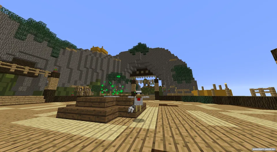 Chicken’s Courage — Minecraft xarita, rasm 2