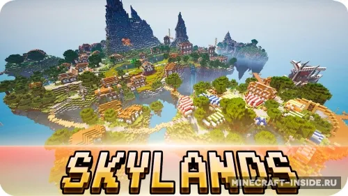 Skylands — Minecraft xarita, rasm 1
