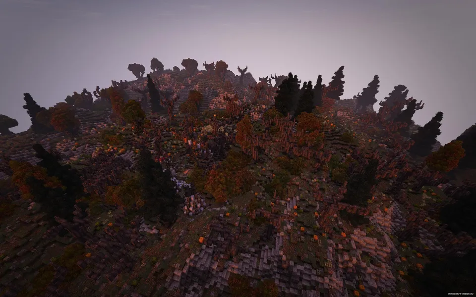 Fall’s End — Minecraft xarita, rasm 4