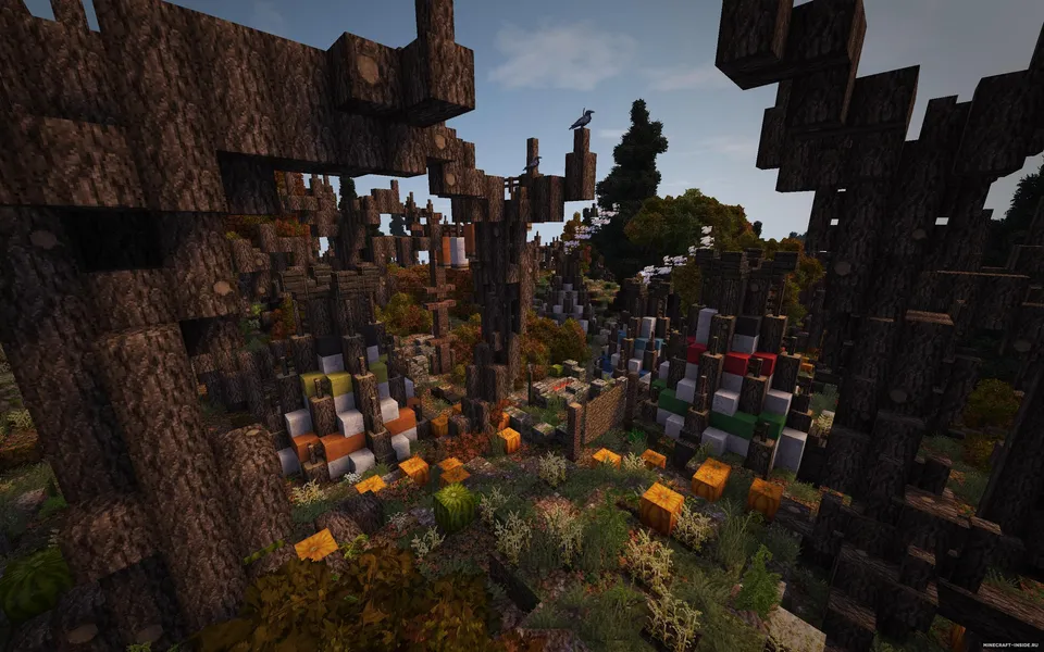 Fall’s End — Minecraft xarita, rasm 6