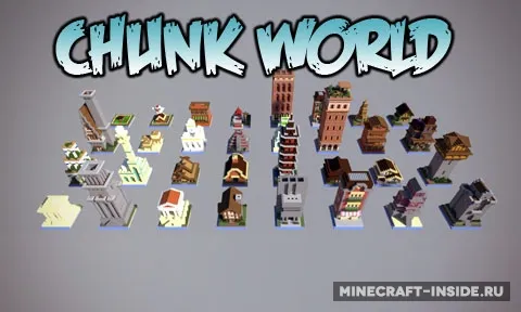 Chunk World — Minecraft xarita, rasm 1