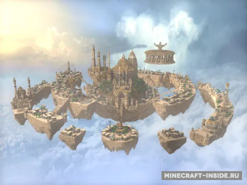 Al-Safir Academy's town — Minecraft xarita, rasm 1