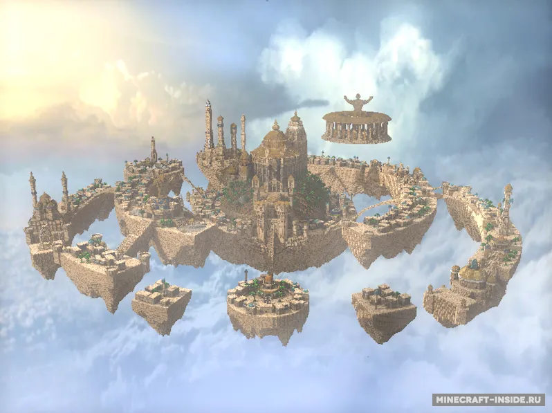 Al-Safir Academy's town — Minecraft xarita, rasm 2