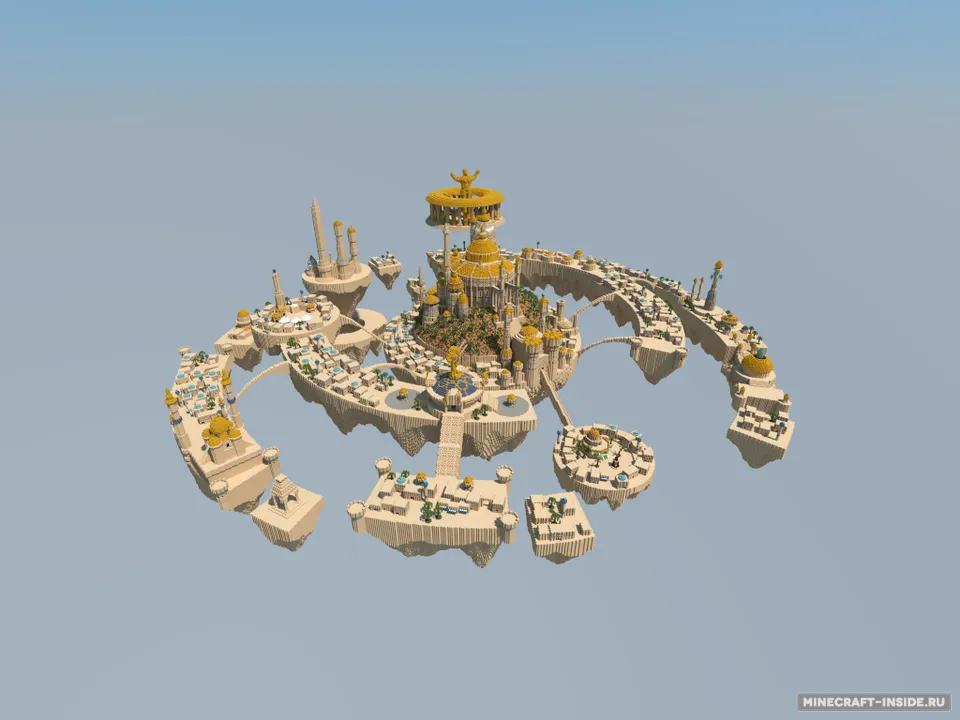 Al-Safir Academy's town — Minecraft xarita, rasm 4