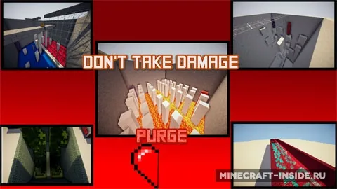 Don’t Take Damage Purge — Minecraft xarita, rasm 1