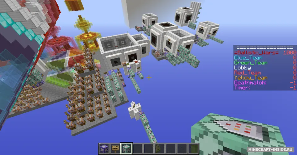 Ballistic Wars — Minecraft xarita, rasm 2