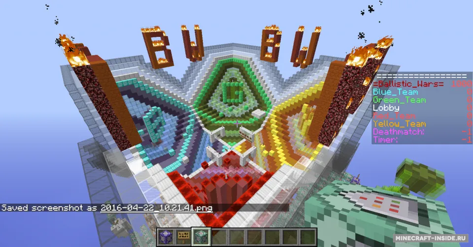 Ballistic Wars — Minecraft xarita, rasm 4