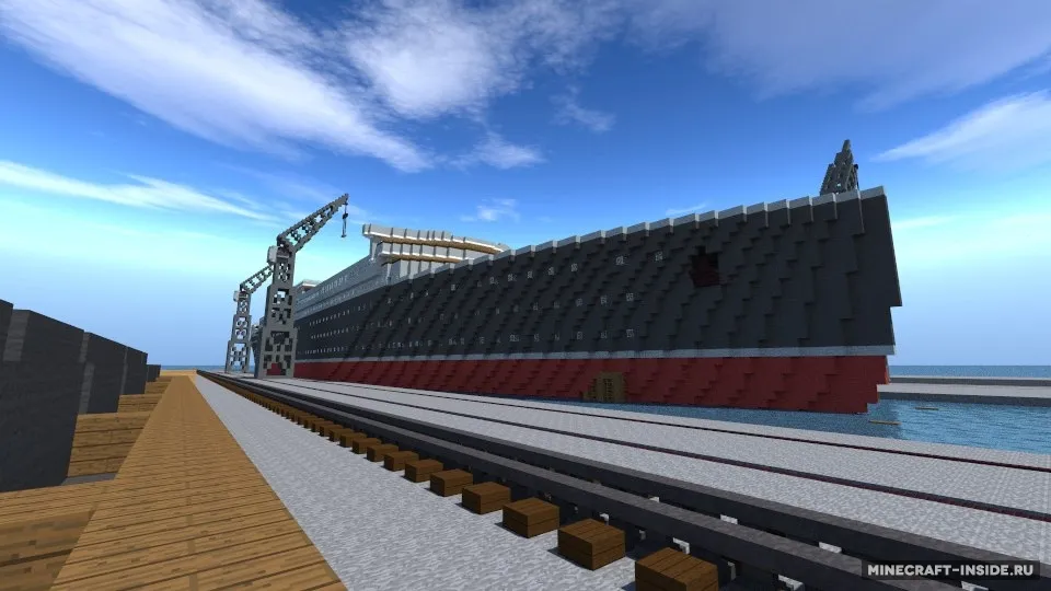 Liner SS Reichland — Minecraft xarita, rasm 5