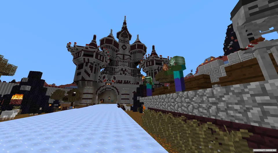 Ice Boat Madness — Minecraft xarita, rasm 3