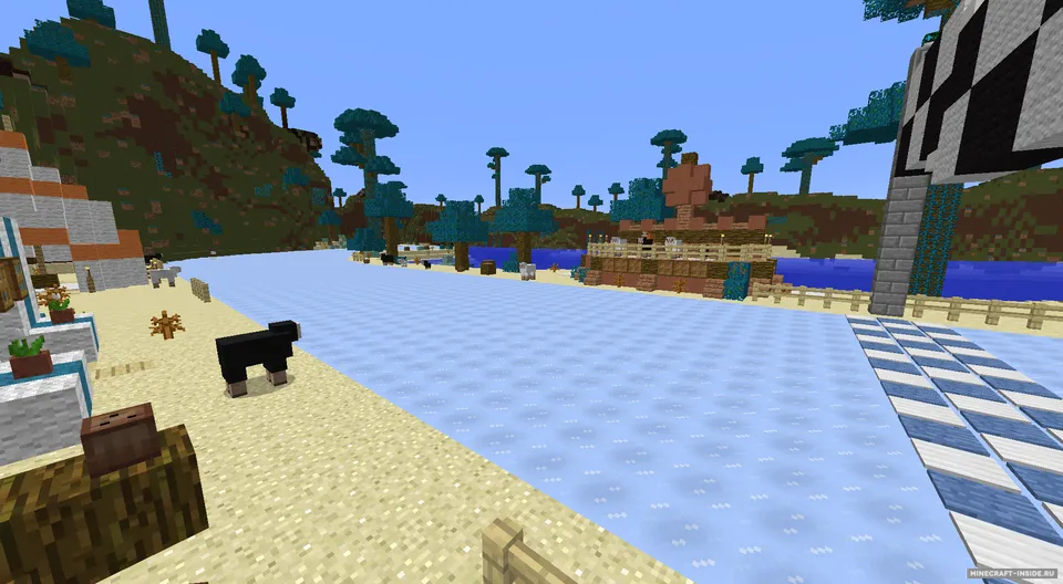 Ice Boat Madness — Minecraft xarita, rasm 4