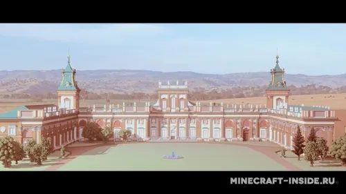 Wilanów Palace — Minecraft xarita, rasm 1
