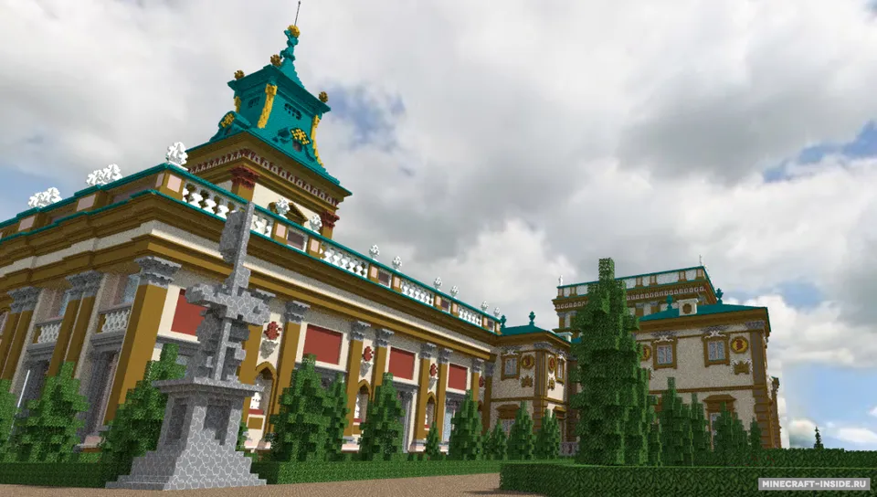 Wilanów Palace — Minecraft xarita, rasm 3