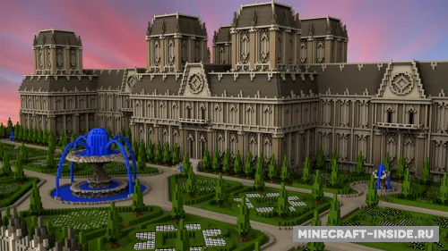 Chateau Soulagement — Minecraft xarita, rasm 1