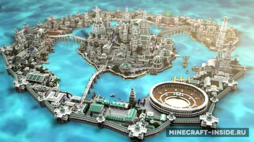 ATLANTIDE — Minecraft xarita, rasm 1