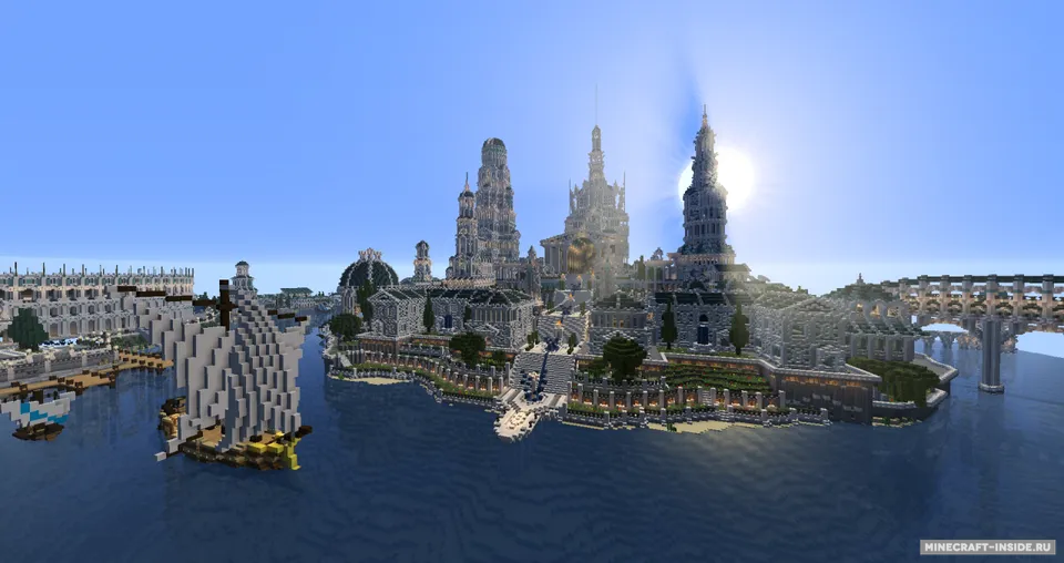 ATLANTIDE — Minecraft xarita, rasm 2