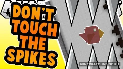 Don’t Touch the Spikes — Minecraft xarita, rasm 1
