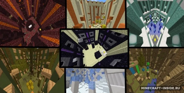 Mini Biome Parkour — Minecraft xarita, rasm 2