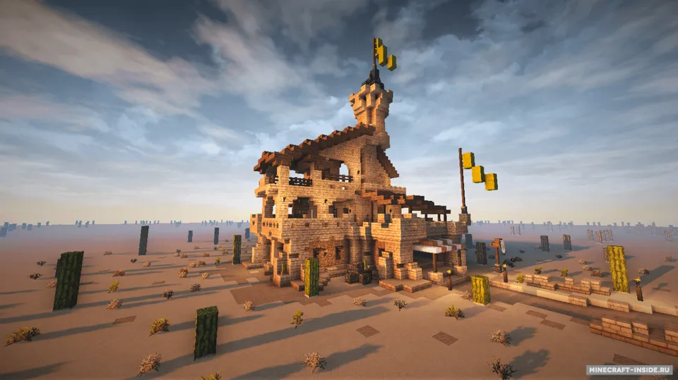 Oriental Desert House — Minecraft xarita, rasm 2