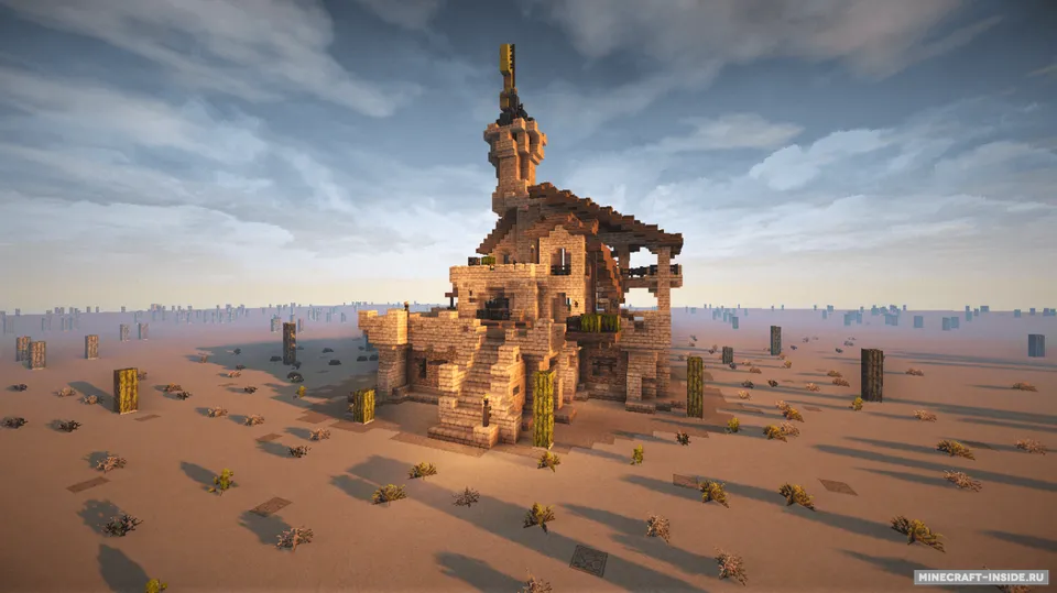 Oriental Desert House — Minecraft xarita, rasm 4