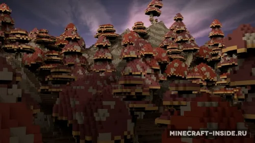 Titu Mountains — Minecraft xarita, rasm 1