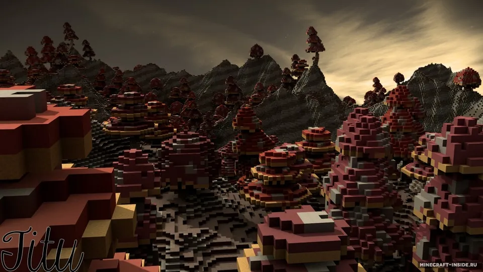 Titu Mountains — Minecraft xarita, rasm 4