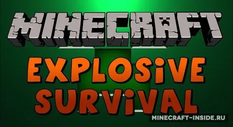 Explosive Survival — Minecraft xarita, rasm 1