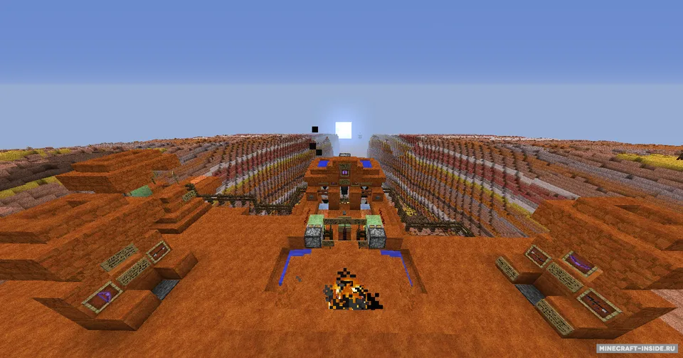 Mesa Racer 2 — Minecraft xarita, rasm 2
