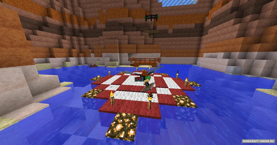 Mesa Racer 2 — Minecraft xarita, rasm 3
