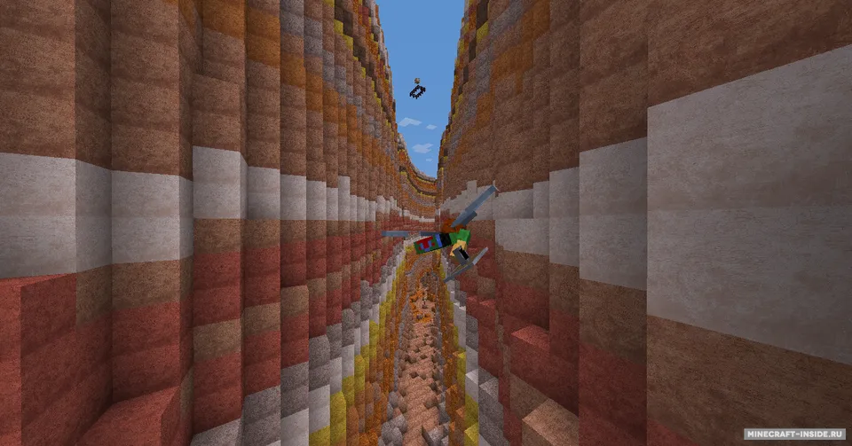 Mesa Racer 2 — Minecraft xarita, rasm 4