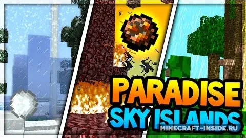 Parkour Paradise: Sky Islands — Minecraft xarita, rasm 1