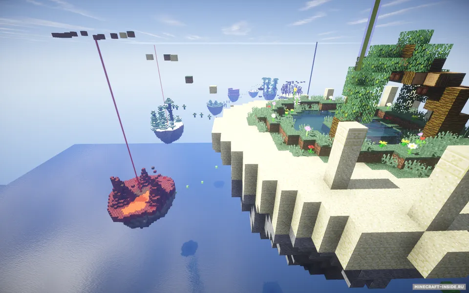 Parkour Paradise: Sky Islands — Minecraft xarita, rasm 2