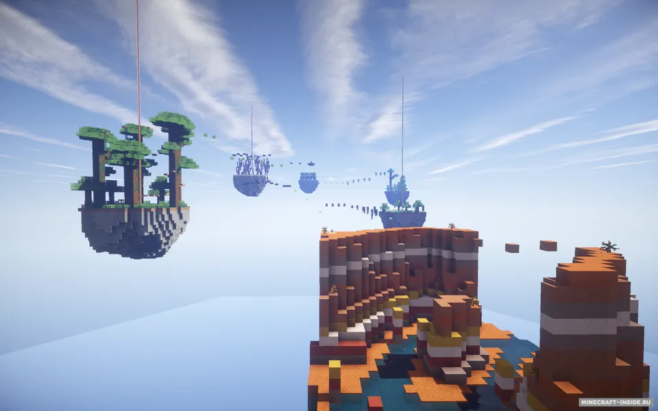 Parkour Paradise: Sky Islands — Minecraft xarita, rasm 4