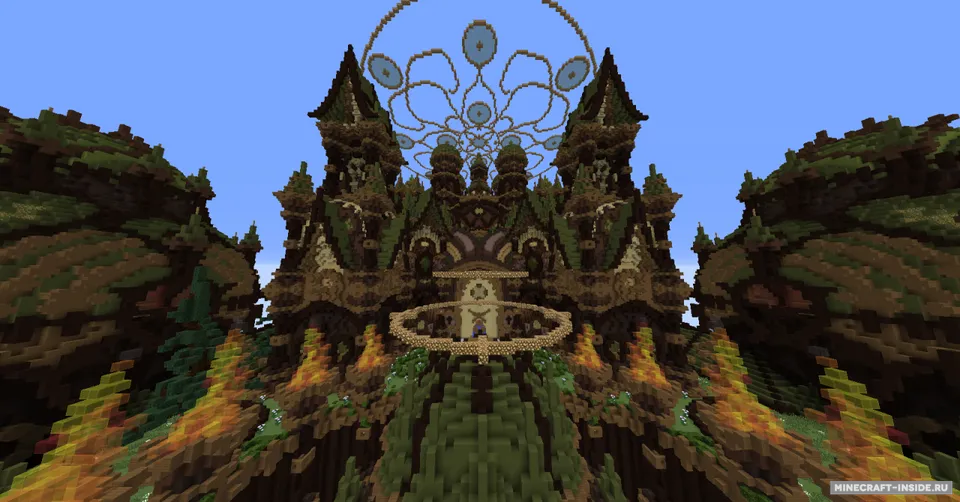 Castle Of Green Dawn — Minecraft xarita, rasm 4