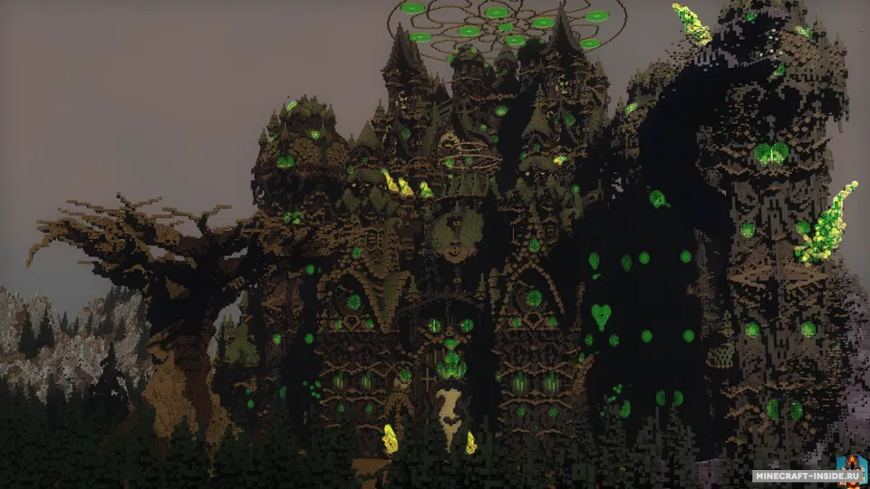 Castle Of Green Dawn — Minecraft xarita, rasm 6