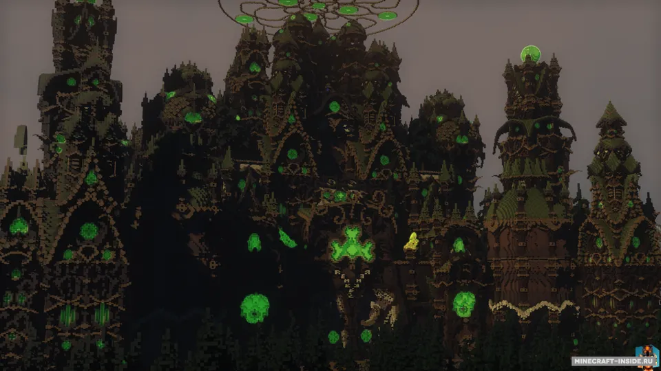 Castle Of Green Dawn — Minecraft xarita, rasm 7